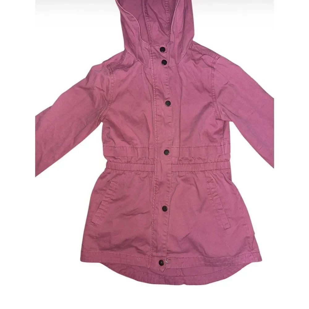 Birch & Stone Hooded Military Jacket